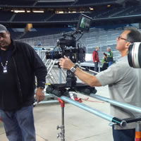 Red Cameras NCAA Final Four